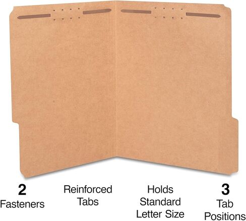 مجلد التصنيف المعزز Staples ، التوسع 2 بوصة ، حجم الرسالة ، Kraft ، 100/carton (ST831123/8311VS) in Saudi Arabia