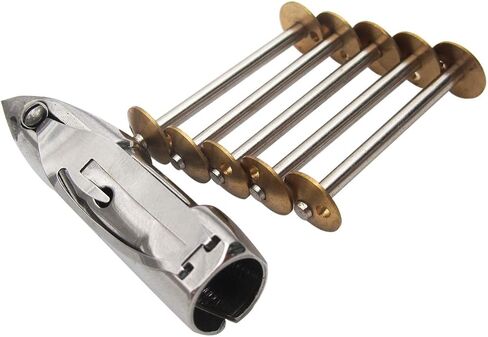 ckpsms Brand - #8228 5PCS + 8327 1PCS 5 BOBBINS 1 VS Shuttle Bobbin CASE FIT for Singer 27,28,127,128 Treadle Sewing#8327 (8228 5PCS + 8327 1PCS) in Saudi Arabia