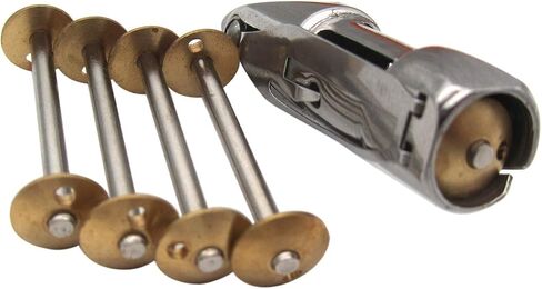 ckpsms Brand - #8228 5PCS + 8327 1PCS 5 BOBBINS 1 VS Shuttle Bobbin CASE FIT for Singer 27,28,127,128 Treadle Sewing#8327 (8228 5PCS + 8327 1PCS) in Saudi Arabia