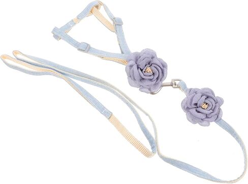 HEMOTON Cat Harness Traction Rope for Outdoor Walking Lightweight Cotton and Safe Pet Leash for Cats and Kittens Comfortable and Easy to Wear in Saudi Arabia