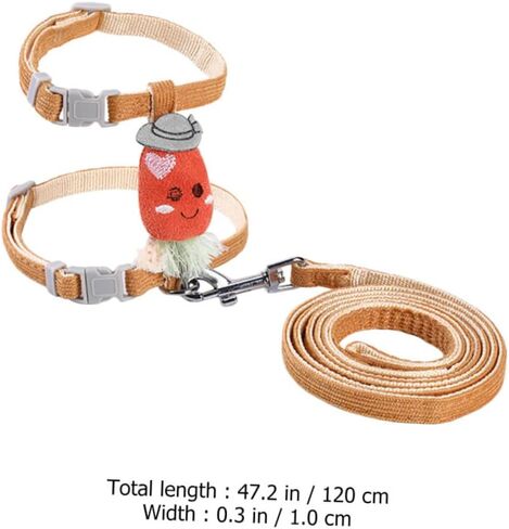 Harness for Cat Kitten Outdoor Leash Cat Accessory Comfortable Pet Leash in Saudi Arabia