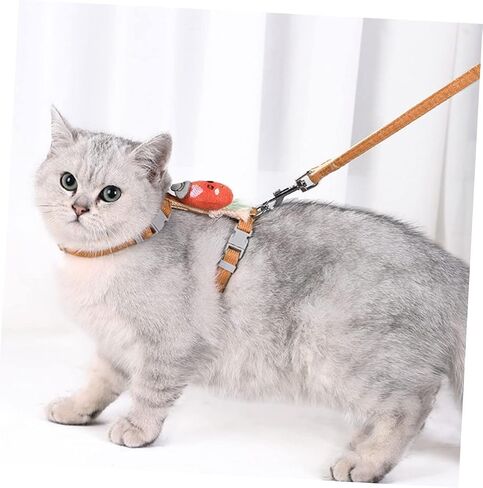 Harness for Cat Kitten Outdoor Leash Cat Accessory Comfortable Pet Leash in Saudi Arabia