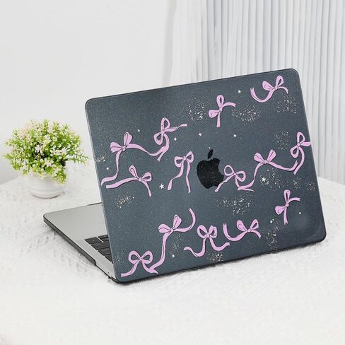 Leopard Case for MacBook Air 13 Inch 2021 2020 2019 2018 M1 A2337 A2179 A1932 ، Cheetah Macbook Air M1 Case ، Cute Cheetah Animal Print Blastic Hardshell و Keyboard Cover ، Print Leopard Print Matte Black Leopard in Kuwait