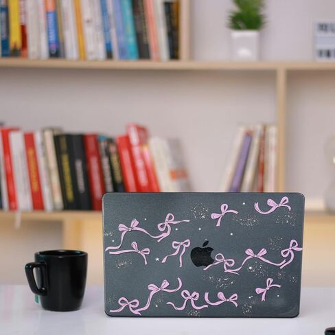 Leopard Case for MacBook Air 13 Inch 2021 2020 2019 2018 M1 A2337 A2179 A1932 ، Cheetah Macbook Air M1 Case ، Cute Cheetah Animal Print Blastic Hardshell و Keyboard Cover ، Print Leopard Print Matte Black Leopard in Kuwait