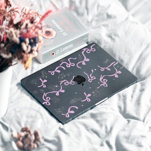 Leopard Case for MacBook Air 13 Inch 2021 2020 2019 2018 M1 A2337 A2179 A1932 ، Cheetah Macbook Air M1 Case ، Cute Cheetah Animal Print Blastic Hardshell و Keyboard Cover ، Print Leopard Print Matte Black Leopard in Kuwait