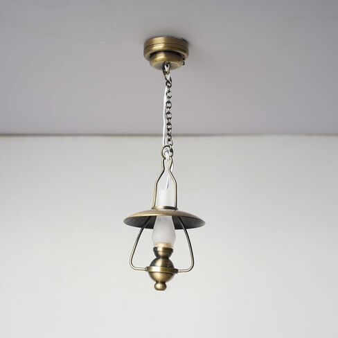 Waldosia 1:12 Scale Miniature LED Seiling Light - Claire Style Dollhouse Thucture للغرف الصغيرة أو BookNook أو Dioramas in Saudi Arabia