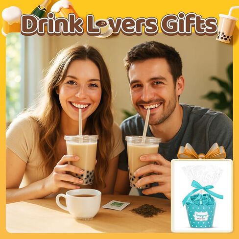 جوارب بوبا المبتكرة المضحكة من HAPPYPOP، هدايا بوبا لهدايا شاي حليب الفقاعات للبنات والأولاد، هدايا لمحبي الشاي الفقاعي in Kuwait