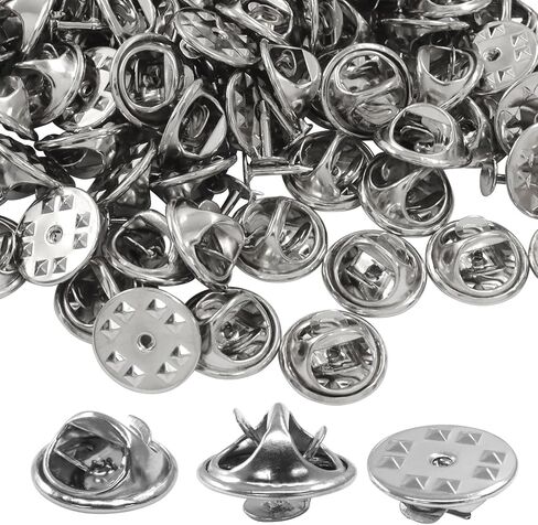 120 Pairs Butterfly Clutch Backs for Tie Tacks - 8x4mm Blank Craft Pins Replacement, Jewelry Making Supplies for DIY Accessories & Crafts (Gold) in Saudi Arabia