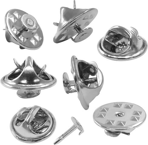 120 Pairs Butterfly Clutch Backs for Tie Tacks - 8x4mm Blank Craft Pins Replacement, Jewelry Making Supplies for DIY Accessories & Crafts (Gold) in Saudi Arabia