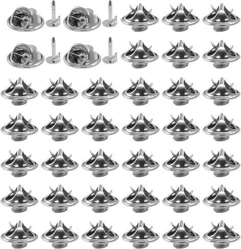 120 Pairs Butterfly Clutch Backs for Tie Tacks - 8x4mm Blank Craft Pins Replacement, Jewelry Making Supplies for DIY Accessories & Crafts (Gold) in Saudi Arabia
