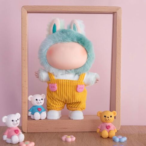 Doll Clothes Set for 17cm Dolls, 6 Fashion Outfits Multicolor Collection, Fits 6.7 Inch Mini Dolls (No Doll) in Saudi Arabia