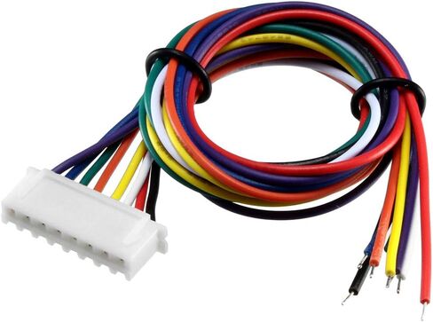 uxcell 7S 8Pin Female -XH Lipo Balance Wire Extension Lead Charger Plug Terminal Cable 26AWG 30cm 5Pcs in Saudi Arabia