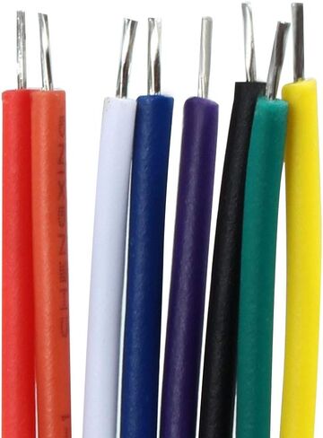 uxcell 7S 8Pin Female -XH Lipo Balance Wire Extension Lead Charger Plug Terminal Cable 26AWG 30cm 5Pcs in Saudi Arabia