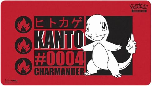 Ultra Pro - Charmander Playmat for Pokémon | TCG كبير الحجم موسيباد المكتبي ملحق ألعاب اللعب القابلة للتجميع. in Saudi Arabia