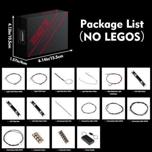 LED Lighting Compatible with Lego Hogwarts Castle and Grounds 76419, Light Kit Compatible with Lego 76419, Giving Light to Model, NOT Included The Model Set（New Standard Version） in Saudi Arabia