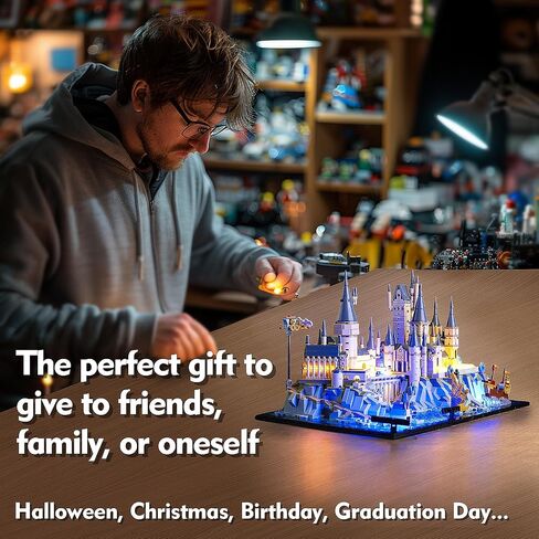 LED Lighting Compatible with Lego Hogwarts Castle and Grounds 76419, Light Kit Compatible with Lego 76419, Giving Light to Model, NOT Included The Model Set（New Standard Version） in Saudi Arabia