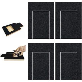 4 PCS Premier Self-Adhesive Sandpaper 35x25 cm, 80 Grit – Replacement Sandpaper for Dog Nail Scratch Board with Treat Box in Saudi Arabia