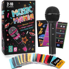 Mity Rain Music Party Games-ألعاب البطاقات الموسيقية السريعة للموسيقى للاعبين من 2 إلى 10 لاعبين | ألعاب عائلية ممتعة وألعاب بطاقات الكبار مع كلمات تحديات للعبة وعيش الموسيقى! in Saudi Arabia