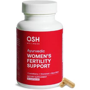 OSH Wellness Preconception Cleanse | Ovary and Uterus Cleanse Detox | Birth Control Cleanse | Regulate Cycle | PCOS Support | Menstrual Cramp Relief | Healthy Ovarian Support in Saudi Arabia
