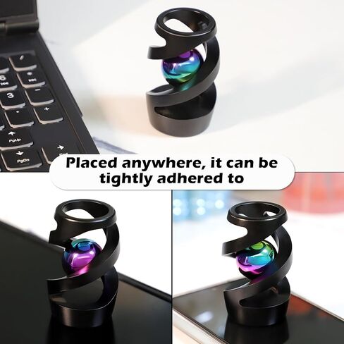 لعبة مكتب الكرة الحركية ، لعبة مكتب الغزل الحركية ، ألعاب تململ المكتب للمكتب للبالغين (أسود) in Kuwait