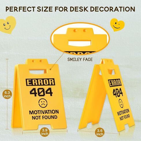 AceTrills Funny Office Desk Decor for Women Men - Do Not Disturb Genius at Work Sign, Cubicle Decor, Gag Gifts for Coworker Boss Teacher, Employee 6.3"L × 3.9"W in Kuwait