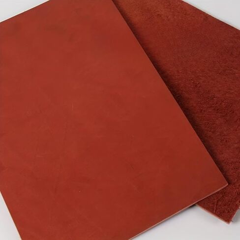 Vegetable Tanned Leather Sheets, 3-4mm Thick Leather, Top Cowhide for Tooling and Carving, Multiple Colors (Paint Brown 8 x 12 inches) in Kuwait