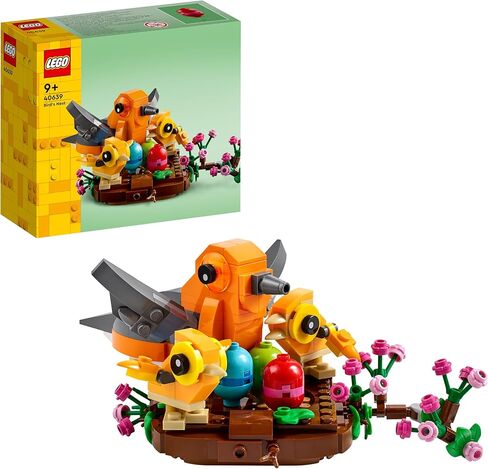 طقم لعبة Lego Bird's Nest Building ، عرض موسمي لجدول أو رف ، وبناء ممتع للأطفال الذين تتراوح أعمارهم بين 9 وما فوق ، 40639 in Saudi Arabia