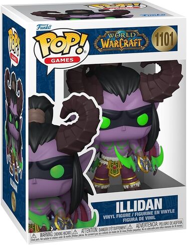 فونكو بوب! الألعاب: World of Warcraft - Ellidan Stormrage - 1/6 احتمالات لمباراة مطاردة نادرة - شخصية فينيل قابلة للتحصيل - فكرة الهدية - البضائع الرسمية - ألعاب للأطفال والكبار - عشاق ألعاب الفيديو in Saudi Arabia