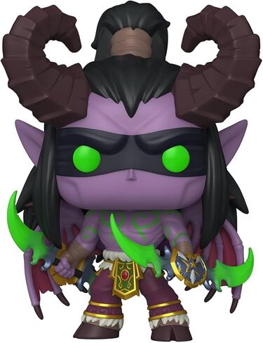 فونكو بوب! الألعاب: World of Warcraft - Ellidan Stormrage - 1/6 احتمالات لمباراة مطاردة نادرة - شخصية فينيل قابلة للتحصيل - فكرة الهدية - البضائع الرسمية - ألعاب للأطفال والكبار - عشاق ألعاب الفيديو in Saudi Arabia