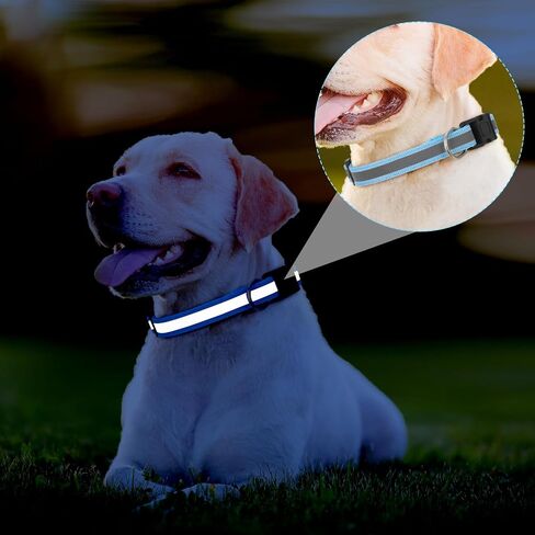 16 Pack Puppy Collars for Litter, Reflective Puppy Collars Adjustable Puppy ID Collars Soft Nylon Whelping Collars for Newborn Litter Puppy Pets-Reflective in Kuwait