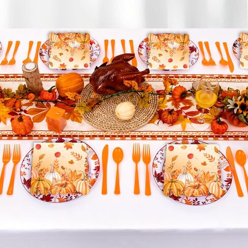 مناديل خريف الورق المناديل يمكن التخلص منها يوم عيد الشكر مناديل القرع مناديل القرع لوازم عيد ميلاد سعيد لحفلات زفاف استحمام الطفل ، عيد ميلاد ، حزب الخريف الحفلات in Kuwait