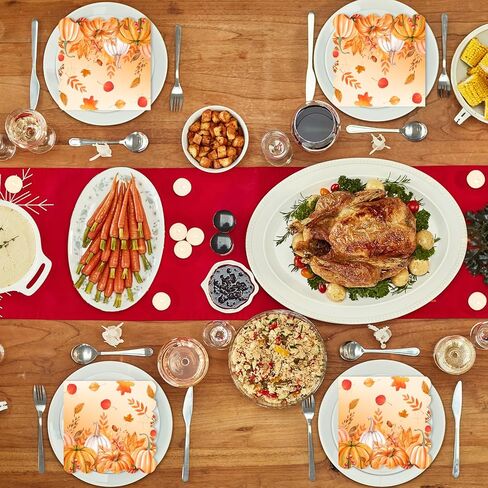 مناديل خريف الورق المناديل يمكن التخلص منها يوم عيد الشكر مناديل القرع مناديل القرع لوازم عيد ميلاد سعيد لحفلات زفاف استحمام الطفل ، عيد ميلاد ، حزب الخريف الحفلات in Kuwait