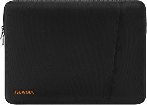 Laptop Case 13.3 inch,13-13.3 inch Shockproof Protective Laptop Sleeve Compatible with MacBook Air 13 13.6 M4 M3 M2 M1/Pro 13/Pro 14,HP Dell ASUS Lenovo,Carrying Computer Bag with Pocket,Black in Saudi Arabia
