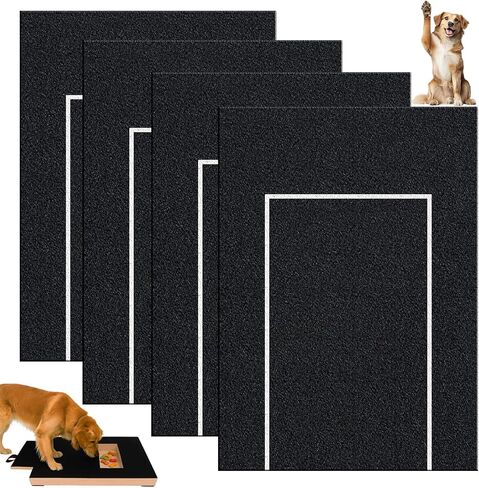 4 PCS Premier Selfive Sandpaper 35x25 سم ، 80 حبة-ورقة صنفرة بديلة للوحة خدش الكلب مع صندوق علاج in Saudi Arabia