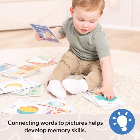 Melissa & Doug® Ms. Rachel ™ First Words Firstcards Sensory Preschool Learning Toy for Boys ، Girls - FSC Certified in Saudi Arabia