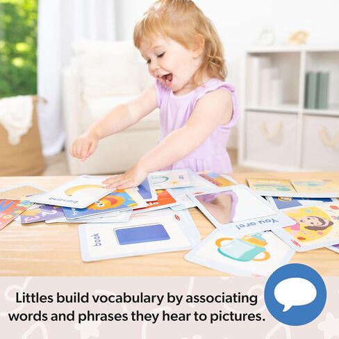 Melissa & Doug® Ms. Rachel ™ First Words Firstcards Sensory Preschool Learning Toy for Boys ، Girls - FSC Certified in Saudi Arabia