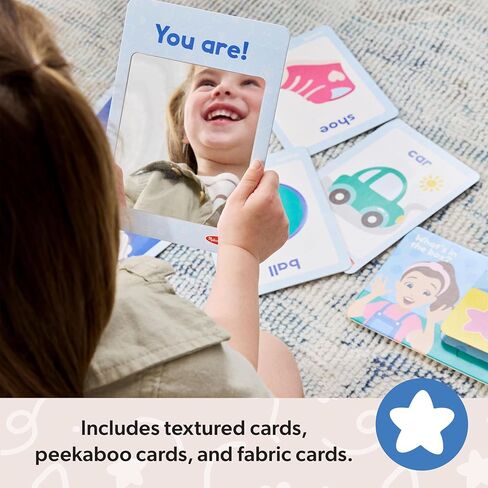 Melissa & Doug® Ms. Rachel ™ First Words Firstcards Sensory Preschool Learning Toy for Boys ، Girls - FSC Certified in Saudi Arabia