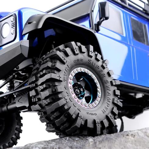 Globact 1.9 إطارات الزاحف 118 * 45 مم 1.9 الإطارات الطينية الإطارات الإطارات لزجة ناعمة لتراكسكس TRX4 TRX6 SCX10 FMS REDCAT RC4WD 1/10 RC Crawler ترقية (4pcs) in Saudi Arabia