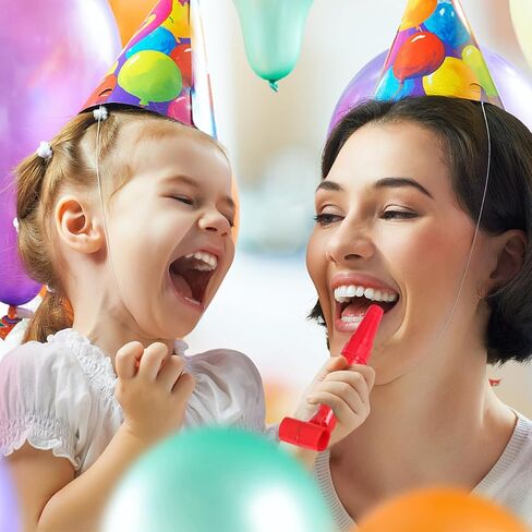 Kisangel 20pcs Frog Tongue Party Blowouts, Fun Whistle Noisemakers for Birthday Year Celebrations Interactive Stage Props Party Favors in Saudi Arabia