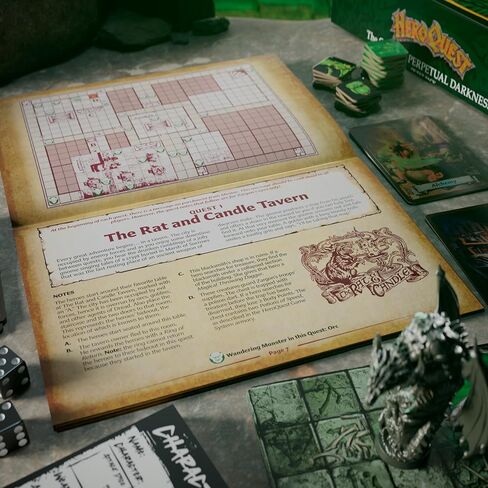 Avalon Hill HeroQuest Joe Manganiello’s The Crypt of Perpetual Darkness Quest Pack | Ages 14+ | 2 to 5 Players in Saudi Arabia