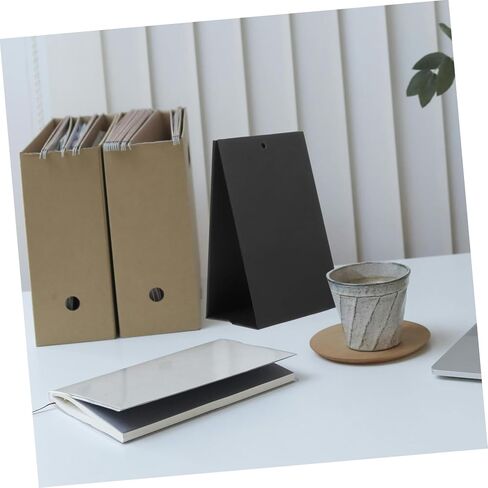 Cabilock Desk Calendar Stand Flip التقويم لتصميم المكتب الرأسي القوي الأنيق تعزيز كفاءة المنظمة in Saudi Arabia