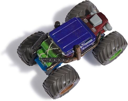 Monster Jam, Official Salvager Monster Truck, Die-Cast Vehicle, 1:64 Scale, Kids Toys for Boys Ages 3 and up in Saudi Arabia