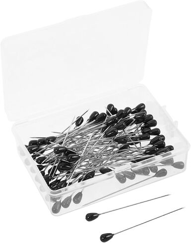 Gadpiparty 100pcs Decorative Teardrop Pearl Head Pins for Sewing Quilting DIY Craft Projects for Fabric Protection for Dressmaking Corsages in Saudi Arabia