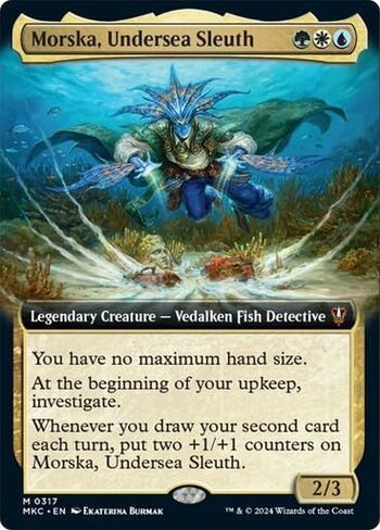 Generic Morska, Undersea Sleuth (Extended Art) (317) MTG in Saudi Arabia