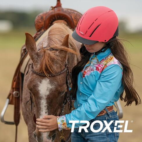 Troxel Spirit MIPS Duratec Horseback Riding Helmet Black S in Saudi Arabia