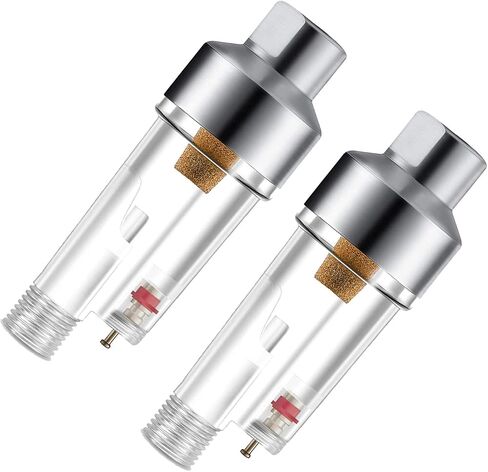 SAGUD 3pc Airbrush in-Line Mini Air Filter Air Brush Water Moisture Oil Trap Separator Kit, Connects onto Airbrushes and Hoses with 1/8" Threads Directly in Kuwait
