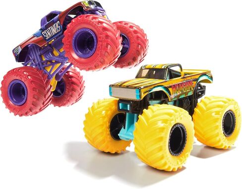 Monster Jam Toy Vehicle Truck 1t64Mrv2PK WlvrnVsSntinl M04 in Saudi Arabia
