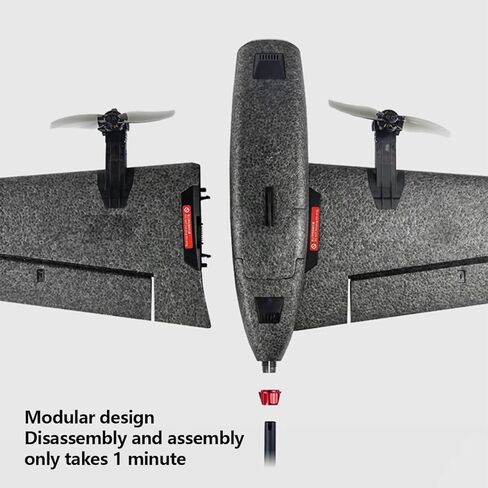 Ranger T1 VTOL Remote Control Airplane with Camera, 2.4G EPP RC Plane Vertical Takeoff Landing Fixed-Wing RC Aircraft with Flight Controller, Helicopter Toy Gift -RTF in Kuwait