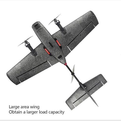 Ranger T1 VTOL Remote Control Airplane with Camera, 2.4G EPP RC Plane Vertical Takeoff Landing Fixed-Wing RC Aircraft with Flight Controller, Helicopter Toy Gift -RTF in Kuwait