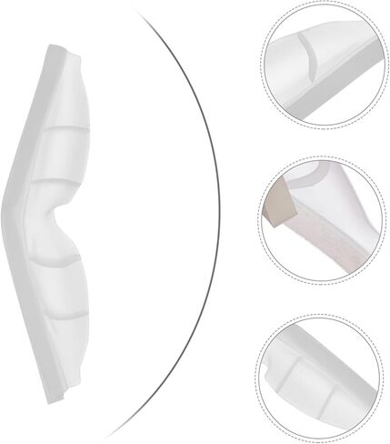 Veemoon 10pcs Anti-Fog Nose Bridge Strips for Masks Comfortable Nose Protection Pads for Adults Accessories for Better Fit and Comfort in Saudi Arabia